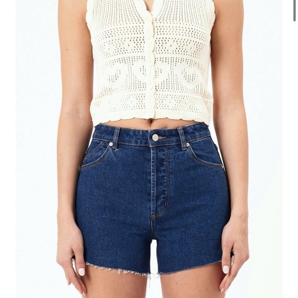 Rollas White Knit Sleeveless Cardigan - Picture 5 of 5